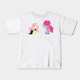 Nightmare Night Fluttershy and Pinkie Pie 2 Kids T-Shirt